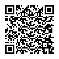 QR код за телефонен номер +12014069342