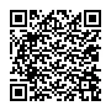 QR-koodi puhelinnumerolle +12014069346