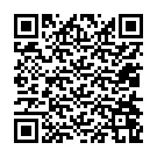 QR-koodi puhelinnumerolle +12014069347