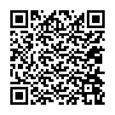 QR код за телефонен номер +12014069353