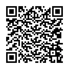 QR-koodi puhelinnumerolle +12014069882