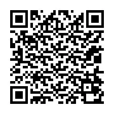 QR Code pour le numéro de téléphone +12014070405