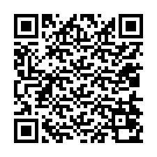 QR-koodi puhelinnumerolle +12014070406