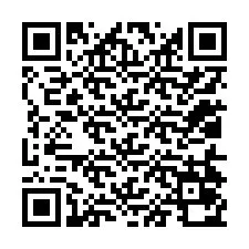 QR-код для номера телефона +12014070409