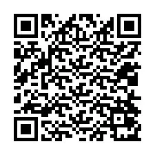 QR код за телефонен номер +12014071623