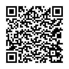 QR-koodi puhelinnumerolle +12014071625