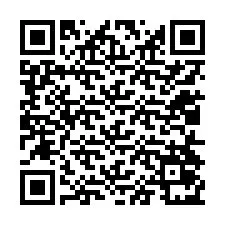 QR-koodi puhelinnumerolle +12014071626