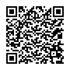 QR код за телефонен номер +12014076541