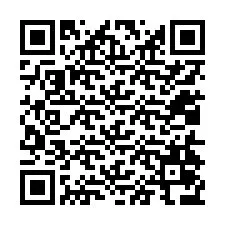 QR kód a telefonszámhoz +12014076543