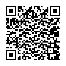 QR Code pour le numéro de téléphone +12014081027