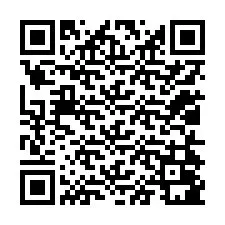 QR-код для номера телефона +12014081029