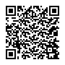 QR код за телефонен номер +12014081645