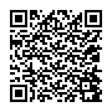 QR kód a telefonszámhoz +12014081648