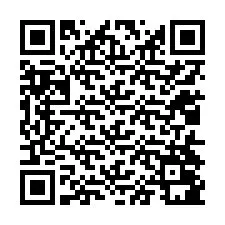 QR Code สำหรับหมายเลขโทรศัพท์ +12014081652