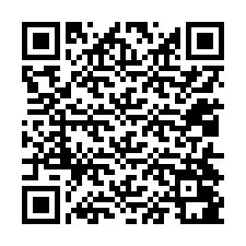 QR kód a telefonszámhoz +12014081653