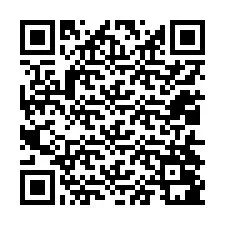 QR-код для номера телефона +12014081657