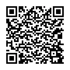 Kode QR untuk nomor Telepon +12014081660