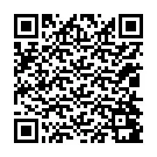 QR код за телефонен номер +12014081661