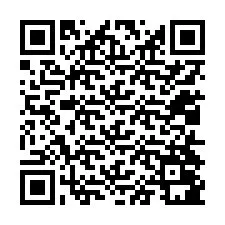 QR-koodi puhelinnumerolle +12014081663