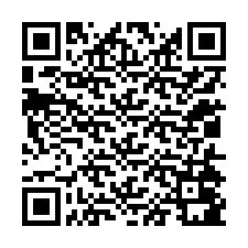 QR-koodi puhelinnumerolle +12014081854