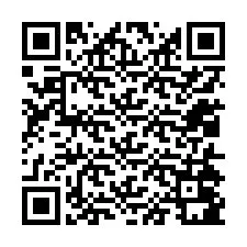 QR код за телефонен номер +12014081857