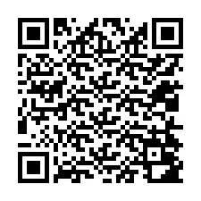 QR kód a telefonszámhoz +12014082423