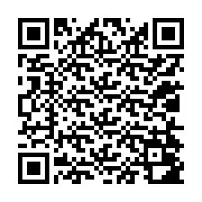 QR-koodi puhelinnumerolle +12014082428