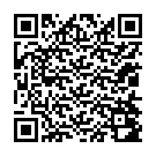 QR-код для номера телефона +12014082615