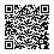 QR-код для номера телефона +12014084112