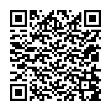 QR-koodi puhelinnumerolle +12014085015