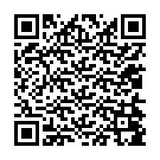 QR код за телефонен номер +12014085016