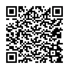 QR-koodi puhelinnumerolle +12014085017