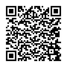 QR-koodi puhelinnumerolle +12014085416