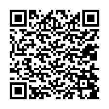 QR код за телефонен номер +12014085417