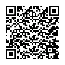 QR код за телефонен номер +12014085689