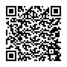 QR код за телефонен номер +12014085694