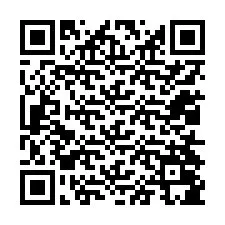 QR код за телефонен номер +12014085697