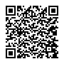 QR-koodi puhelinnumerolle +12014085992