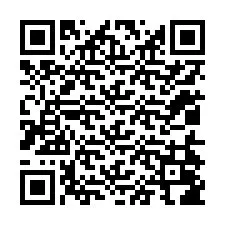 QR код за телефонен номер +12014086001