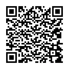 QR-koodi puhelinnumerolle +12014086002