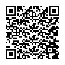 QR код за телефонен номер +12014086332