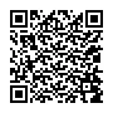 QR-код для номера телефона +12014086554