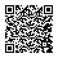 QR код за телефонен номер +12014086557