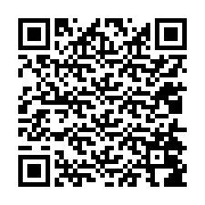 QR код за телефонен номер +12014086942