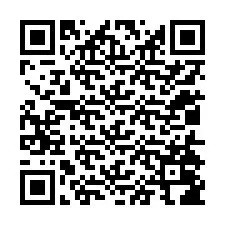 QR код за телефонен номер +12014086944