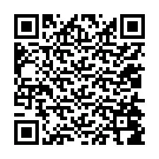 QR код за телефонен номер +12014086946