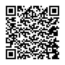 QR код за телефонен номер +12014086947