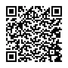 QR-koodi puhelinnumerolle +12014086952