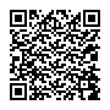 QR код за телефонен номер +12014086980