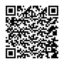 QR код за телефонен номер +12014086981